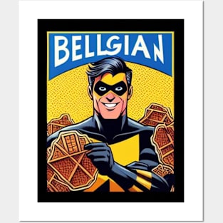 Belge: Belgian Waffles Posters and Art